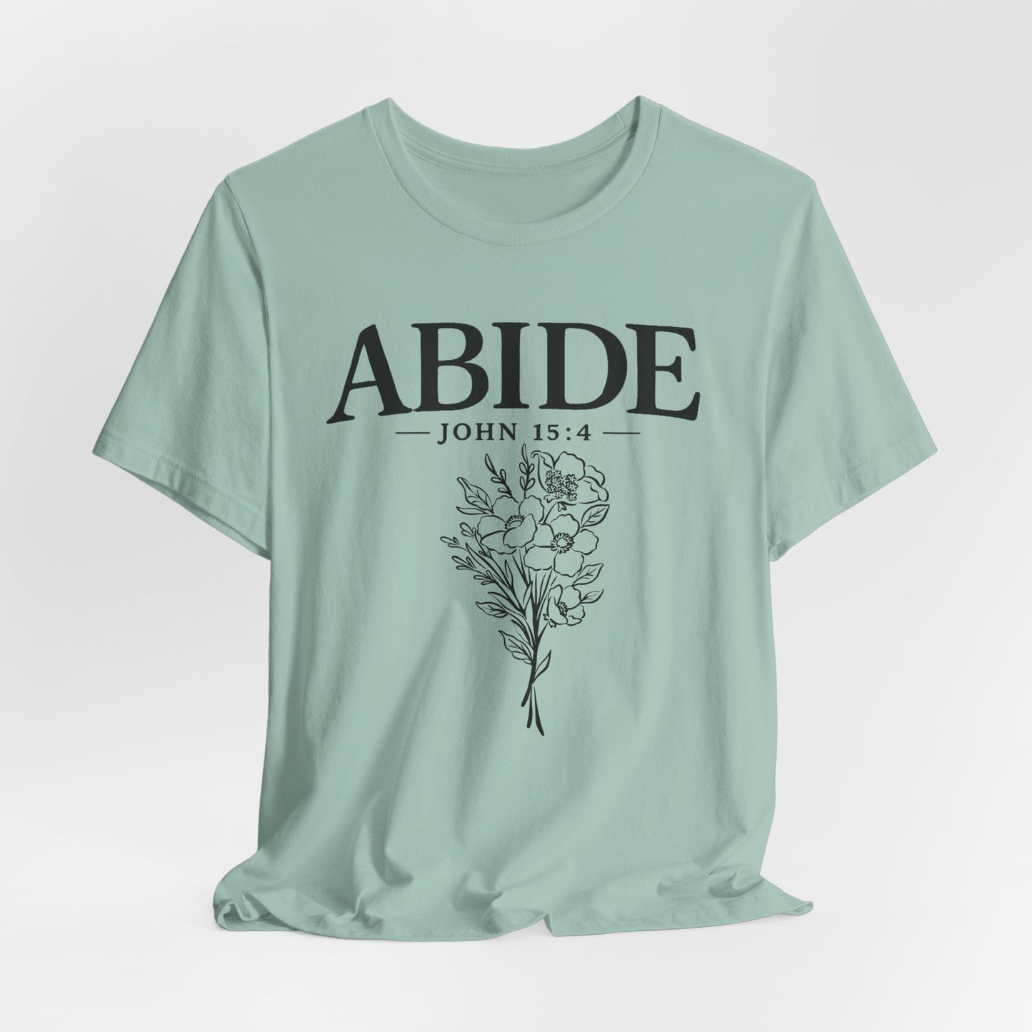 Abide in Me ADULT Tee | Bella Canvas