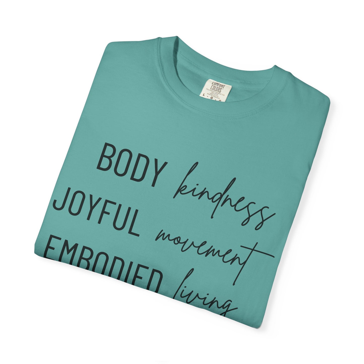 KML Kindness, Movement, Living T-shirt| Comfort Colors