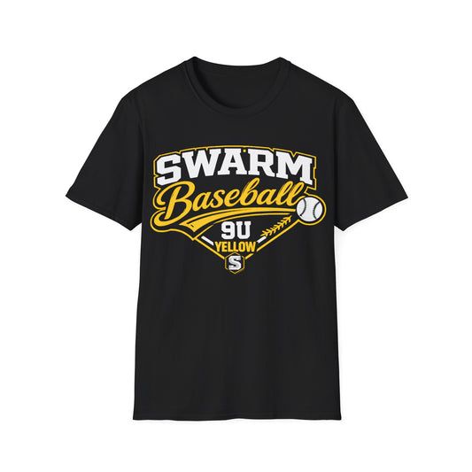 Swarm 9U "1" ADULT Baseball T-Shirt | Gildan Softstyle