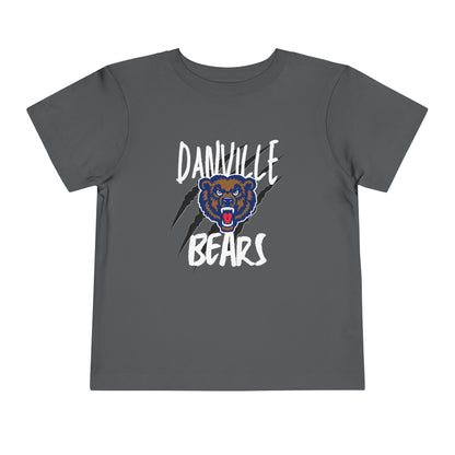 Danville Bears | Bear Claw | Toddler Tee | Bella Canvas
