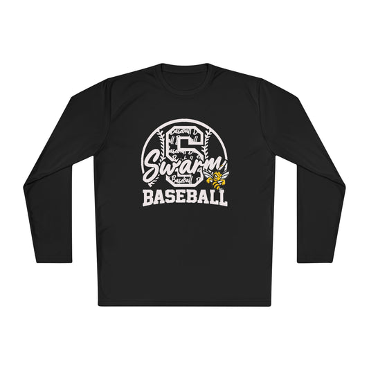 Swarm "S" ADULT Baseball Long Sleeve | Sportstek