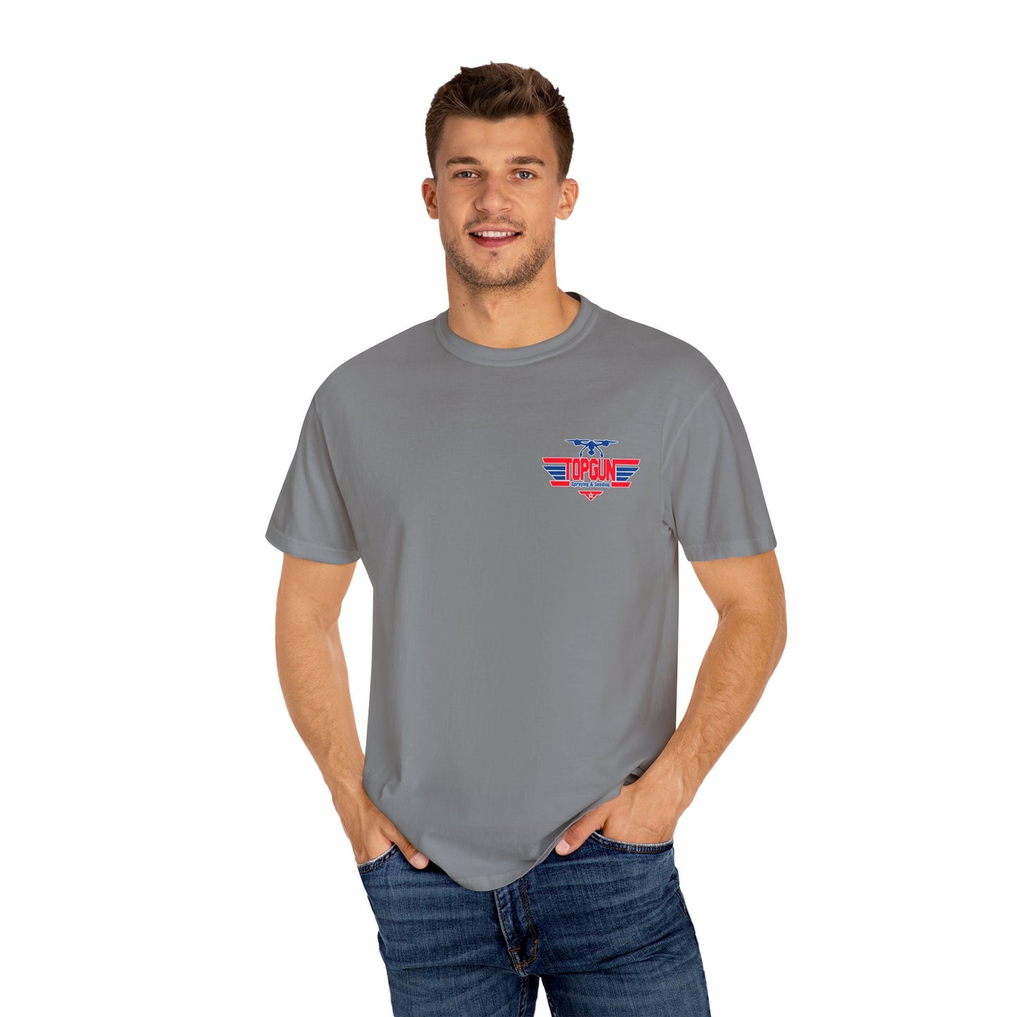 Top Gun S&S Garment Dyed T-shirt