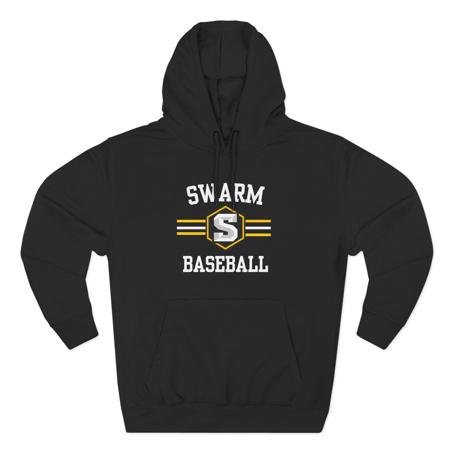 Swarm "stripe" Baseball Hoodie | Lane Seven