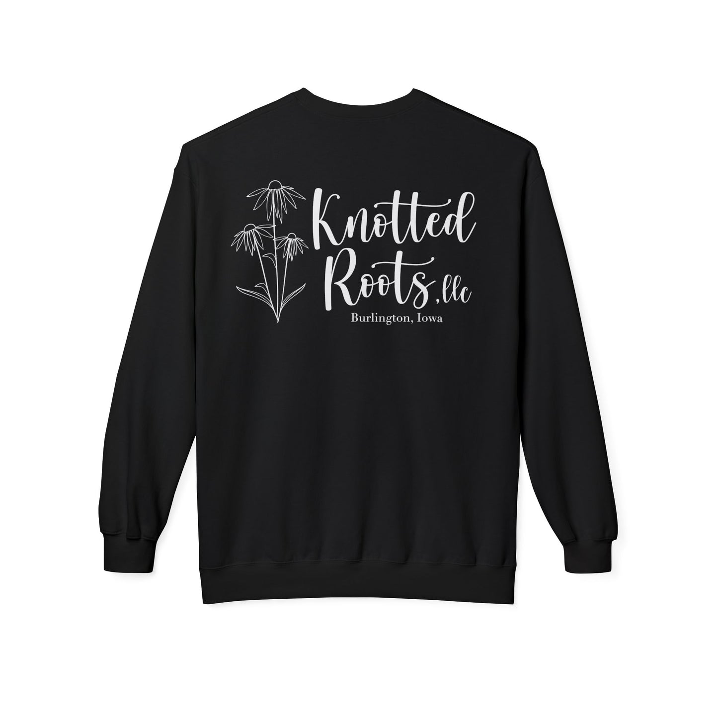 Knotted Roots  Wildflower Grow | Burlington IA Back Design| Gidan Softstyle