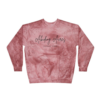 Abiding Acres FF  ADULT Colorblast Crewneck | Comfort Colors