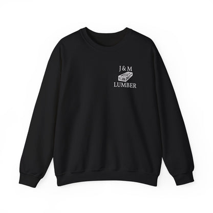 J&M Lumber Crewneck Sweatshirt - SEPT TOP SELLER