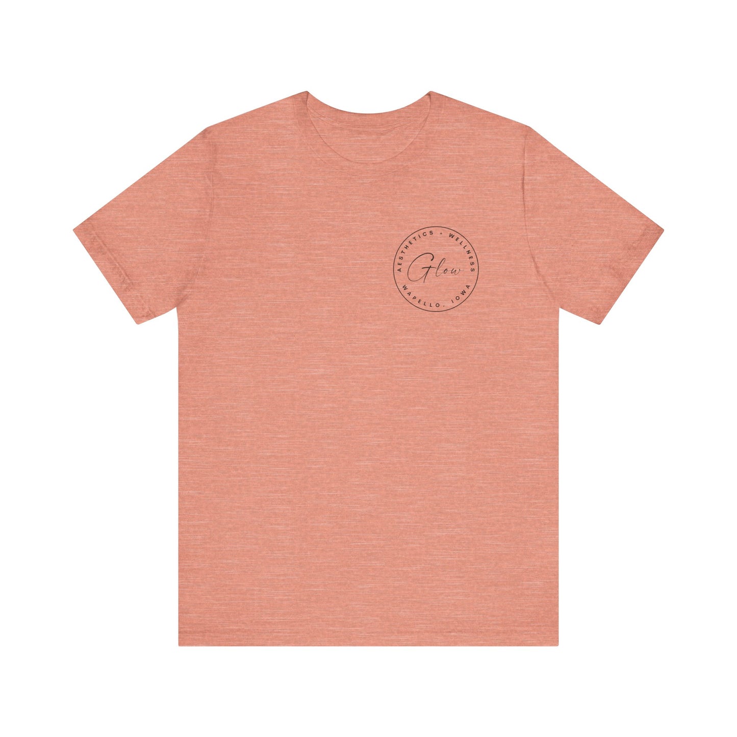 Glow Circle Logo FRONT/BACK | Bella Canvas