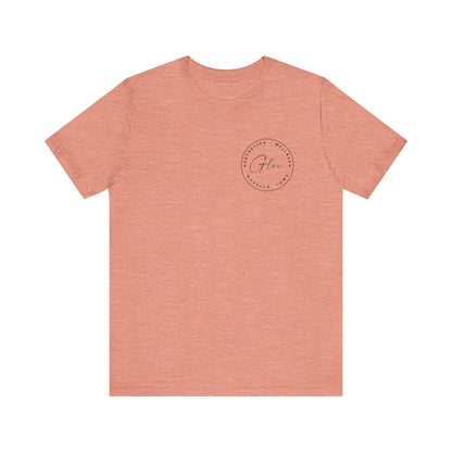Glow Circle Logo FRONT/BACK | Bella Canvas