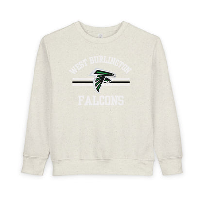 WB Falcons | Falcon Stripe | Toddler Crewneck | Rabbit Skins