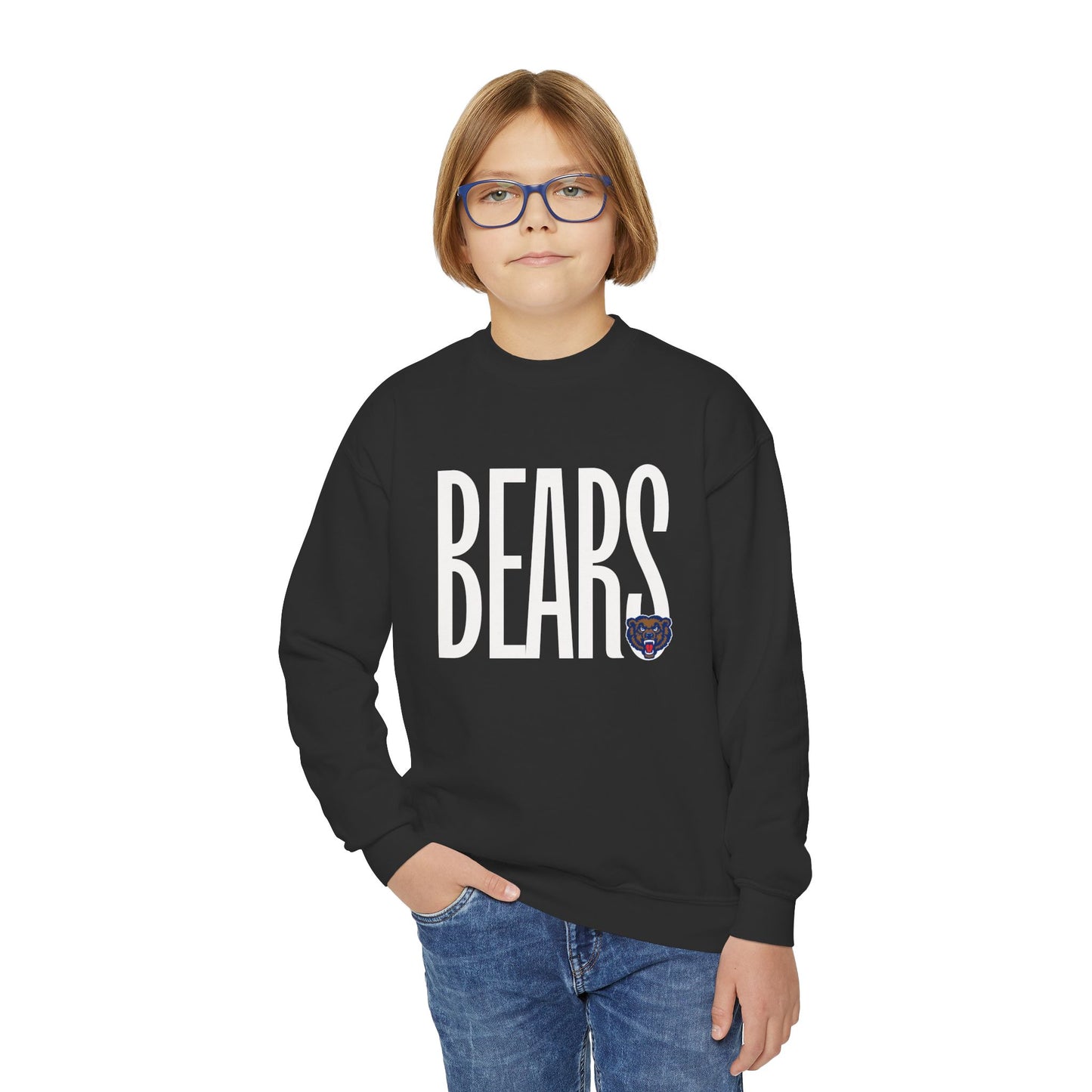 Danville Bears | BEARS | Youth Crewneck | Gildan