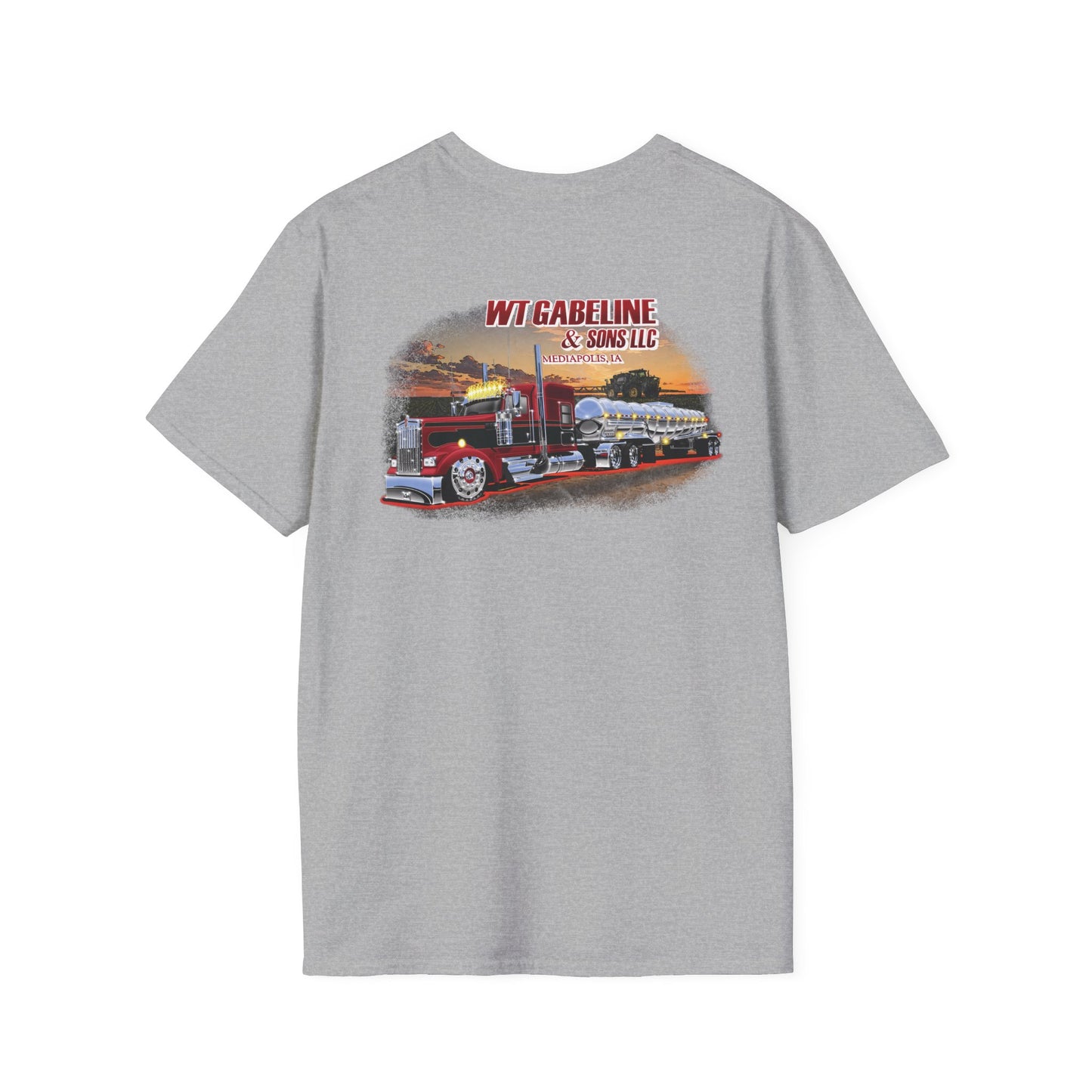 WT Gabeline Trucking Tee  #167 | Gildan Softstyle