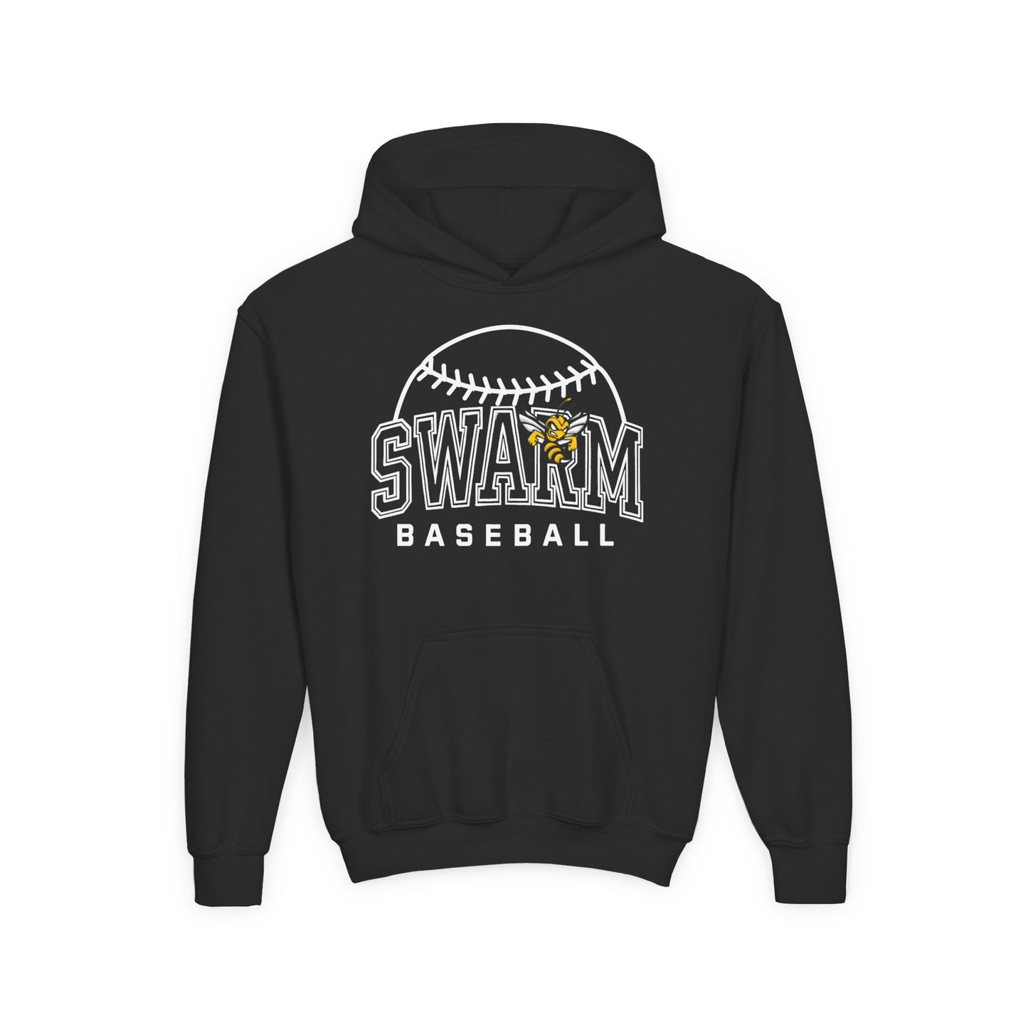 Swarm "⚾️" YOUTH baseball hoodie | Gildan Heavy Duty