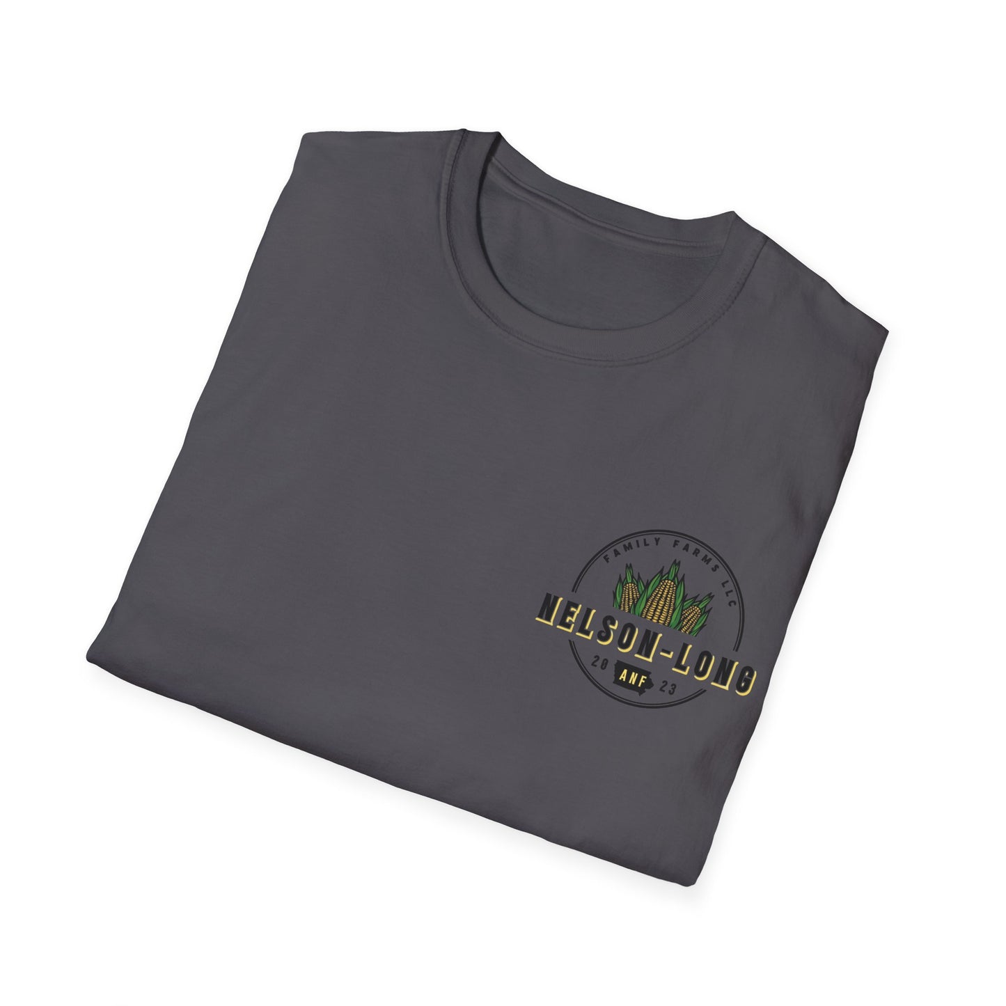 Nelson-Long FRONT/BACK Logo T-Shirt | Gildan Softstyle