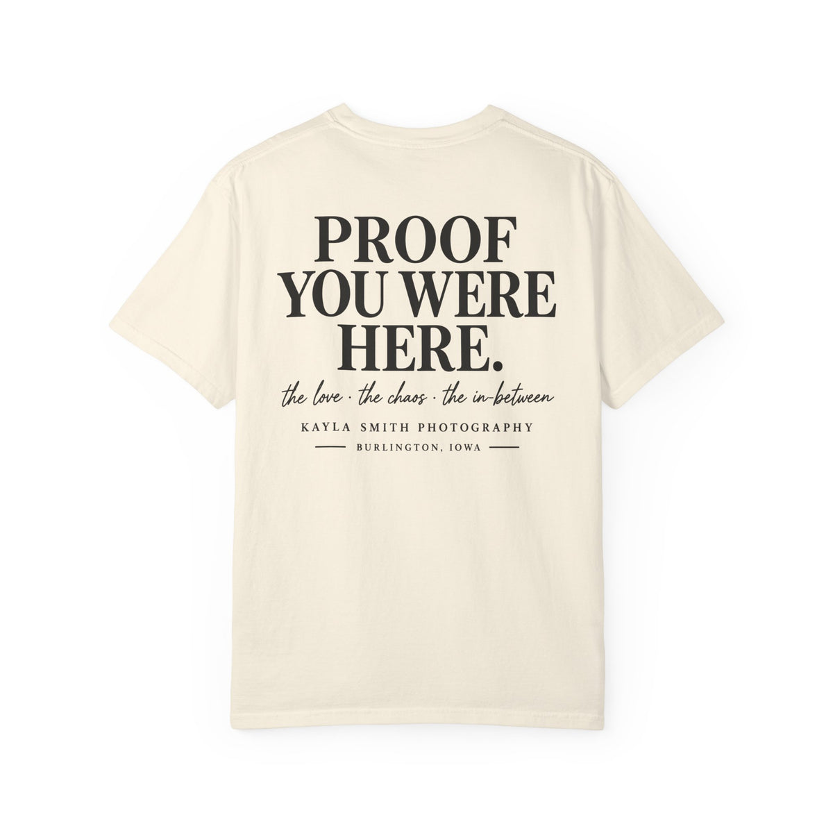 Kayla Smith Photography| Adult T-Shirt | Comfort Colors