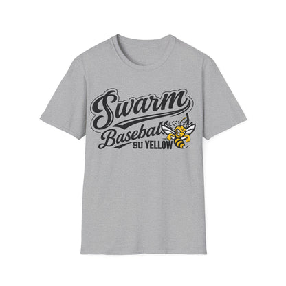 Swarm 9U "2" ADULT Baseball T-Shirt | Gildan Softstyle