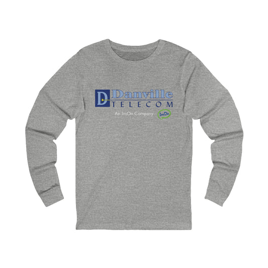 Danville Telecom ImOn Company Long Sleeve Tee | Color Logo| Bella Canvas