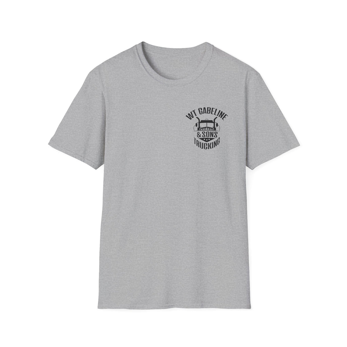 WT Gabeline Trucking Tee  #181 | Gildan Softstyle