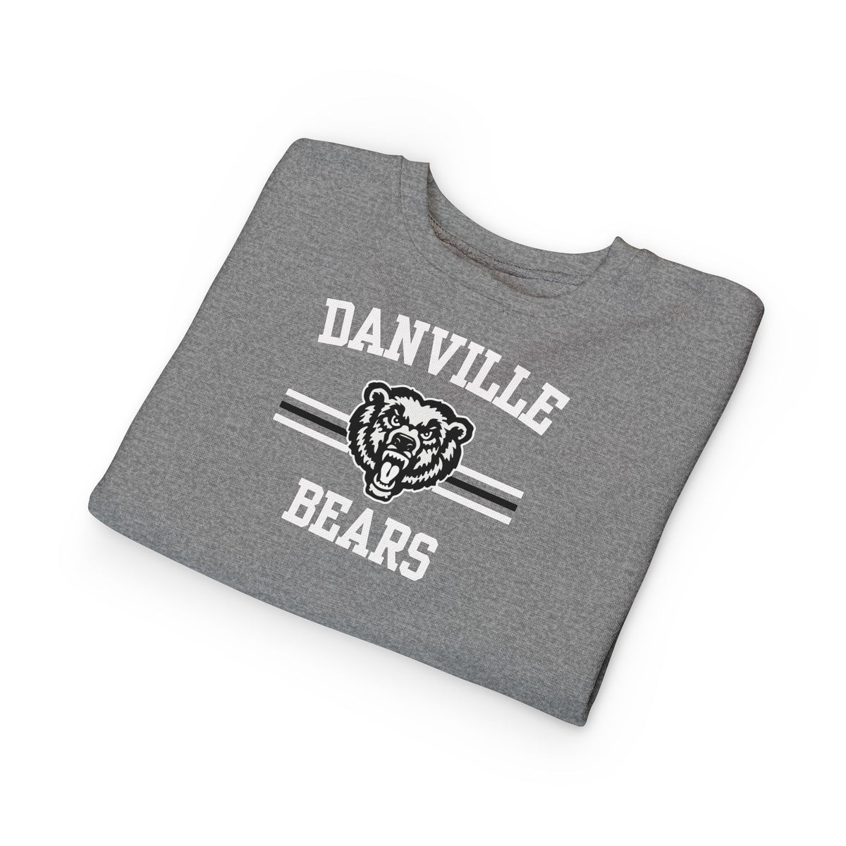 Toddler Sweatshirt — Danville Bears Youth Crewneck | School Mascot Kids Sweatshirt