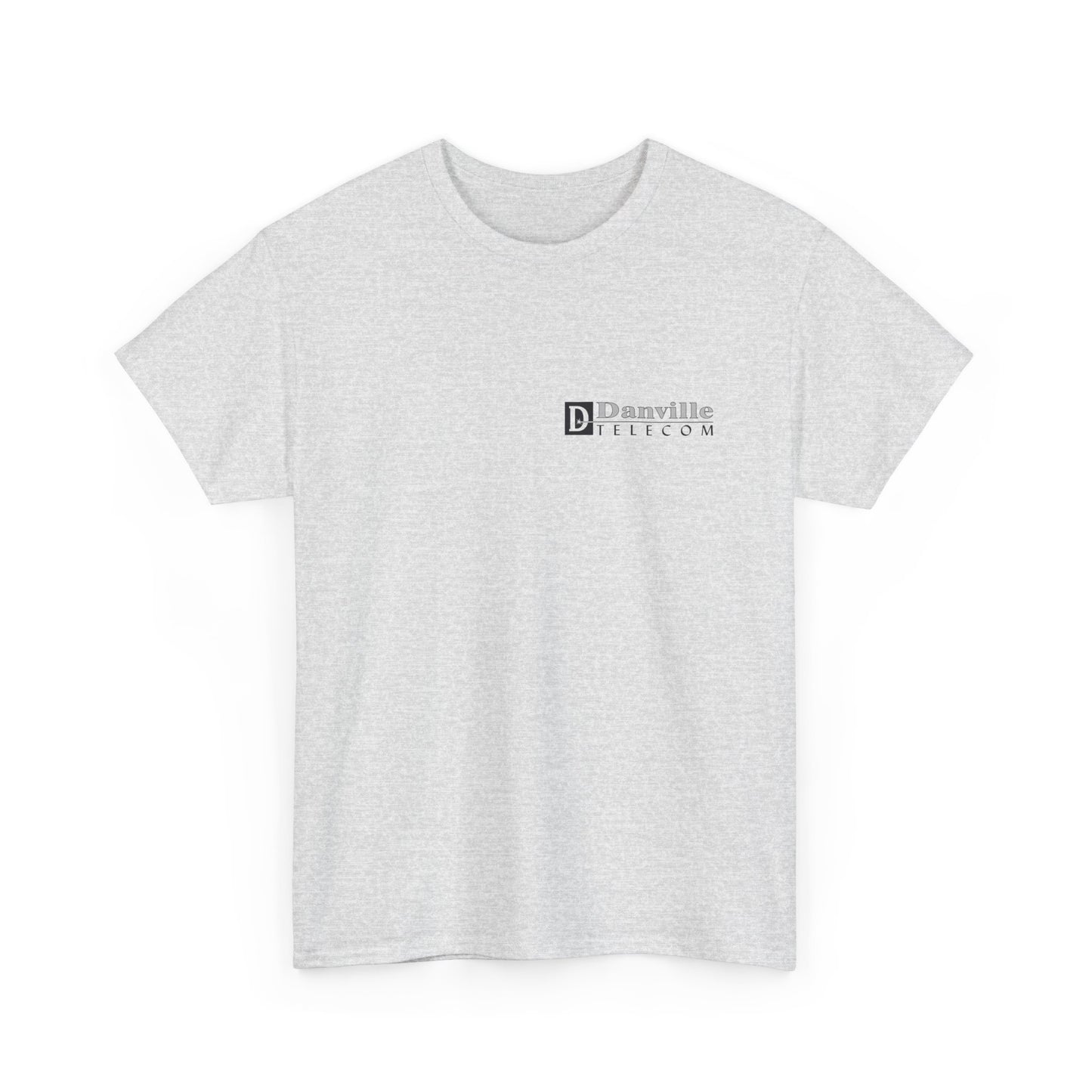 Danville Telecom Gildan Tee: Black Logo - OCT TOP SELLER