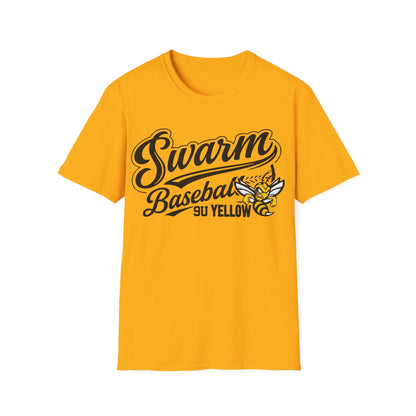 Swarm 9U "2" ADULT Baseball T-Shirt | Gildan Softstyle