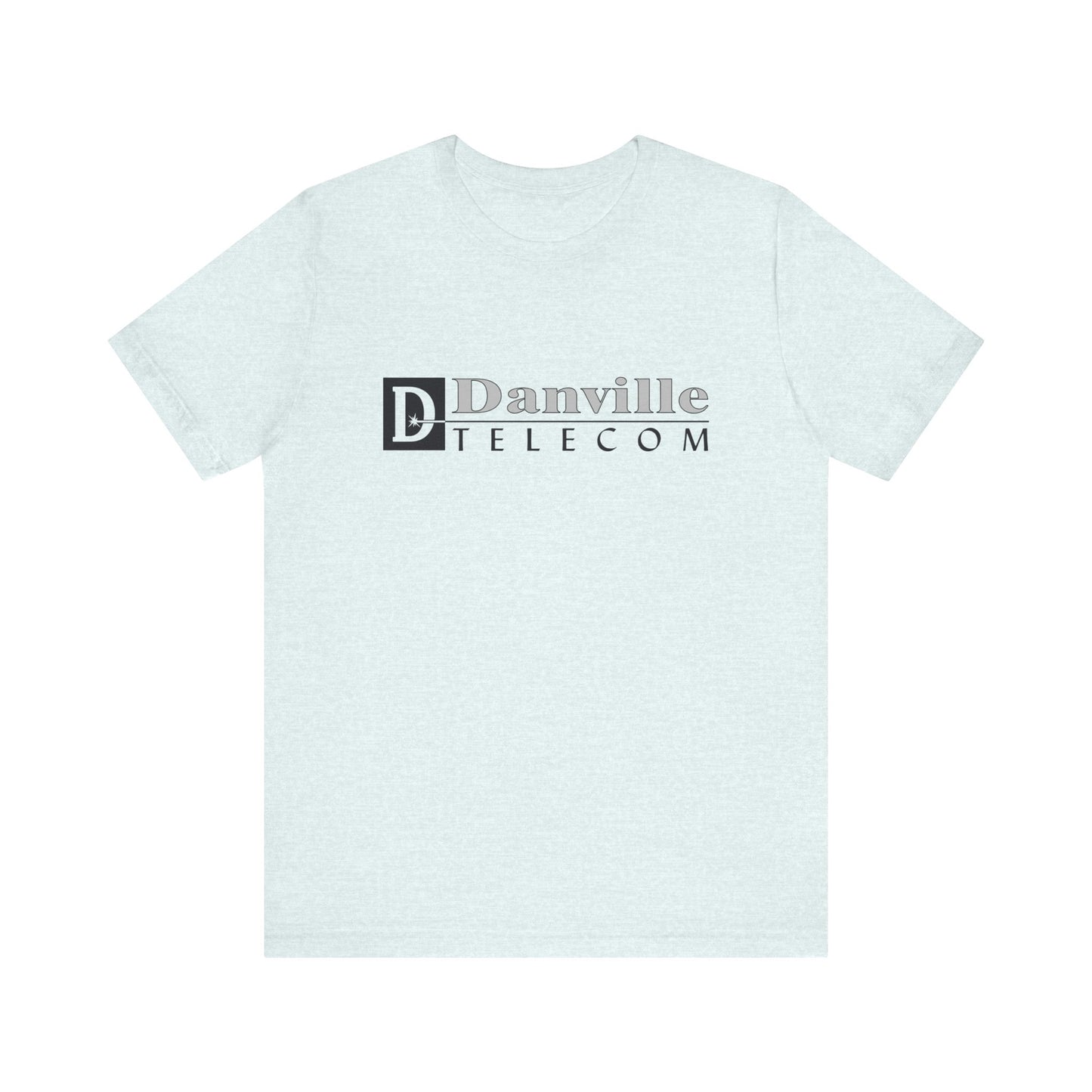 Danville Telecom Bella Canvas Tee: Black Logo