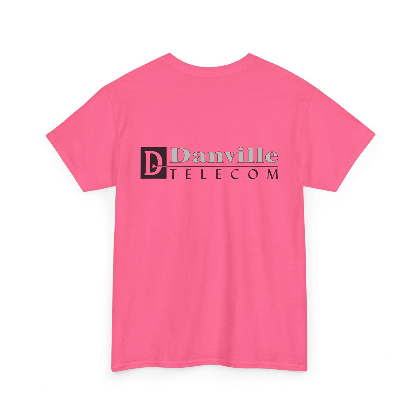 Danville Telecom Gildan Tee: Black Logo - OCT TOP SELLER