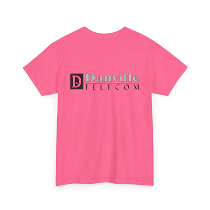 Danville Telecom Gildan Tee: Black Logo - OCT TOP SELLER