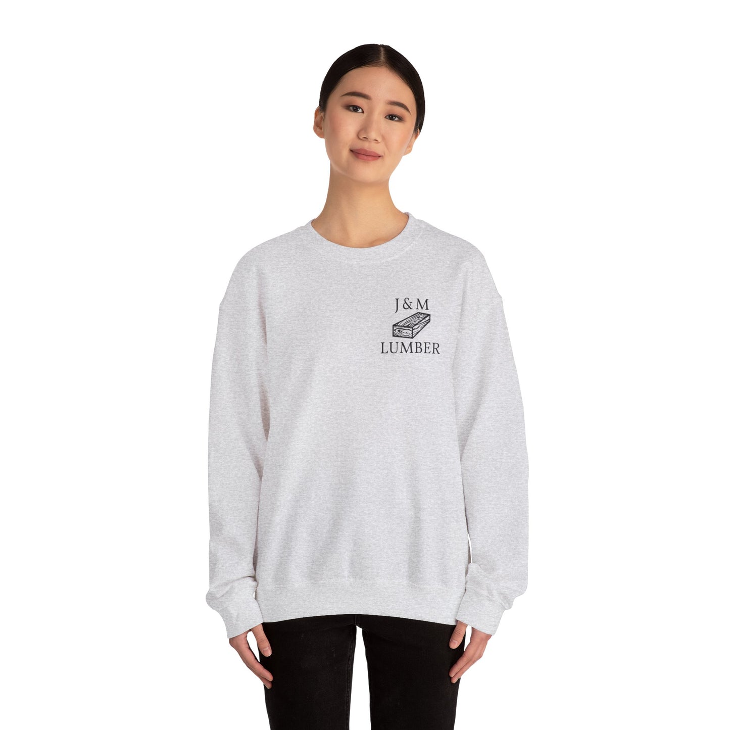 J&M Lumber Crewneck Sweatshirt - SEPT TOP SELLER