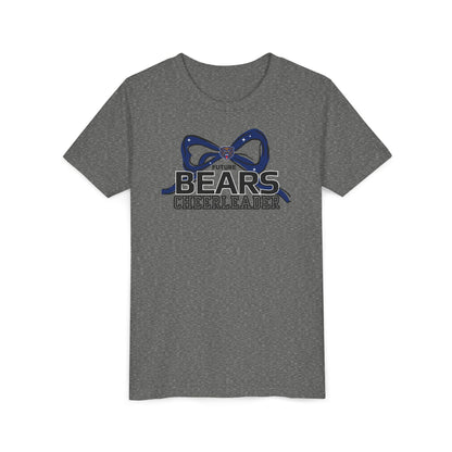 Danville Bears | Bear Future Cheerleader | Youth Tee | Bella Canvas