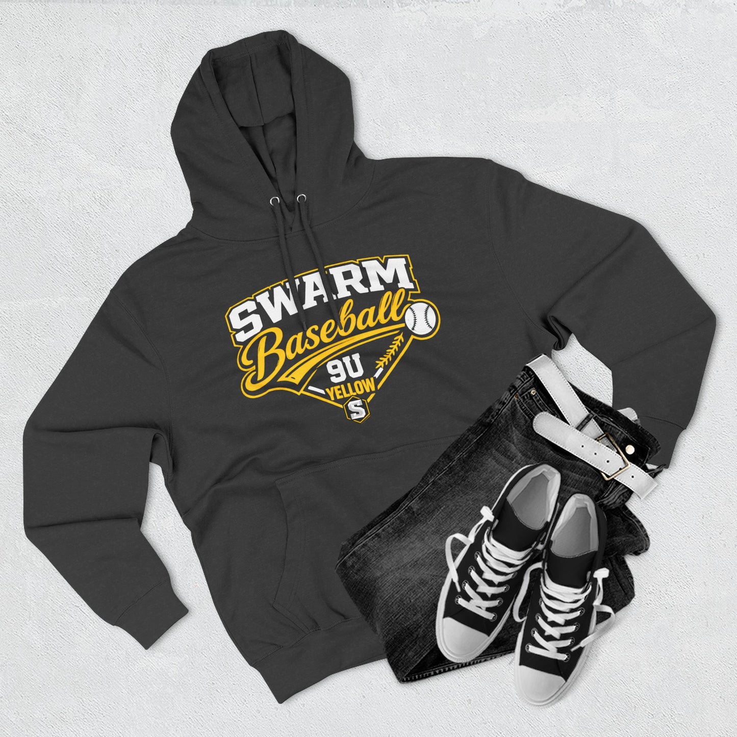 Swarm 9U "1" Baseball Hoodie | Lane Seven