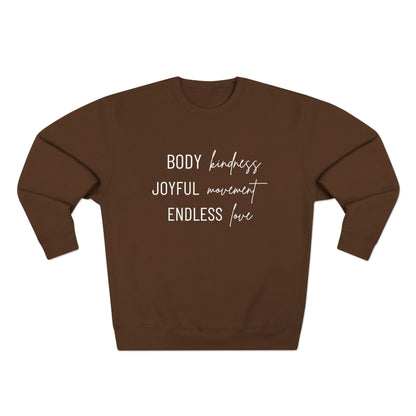 KML Kindness, Movement, Love Crewneck | Lane Seven