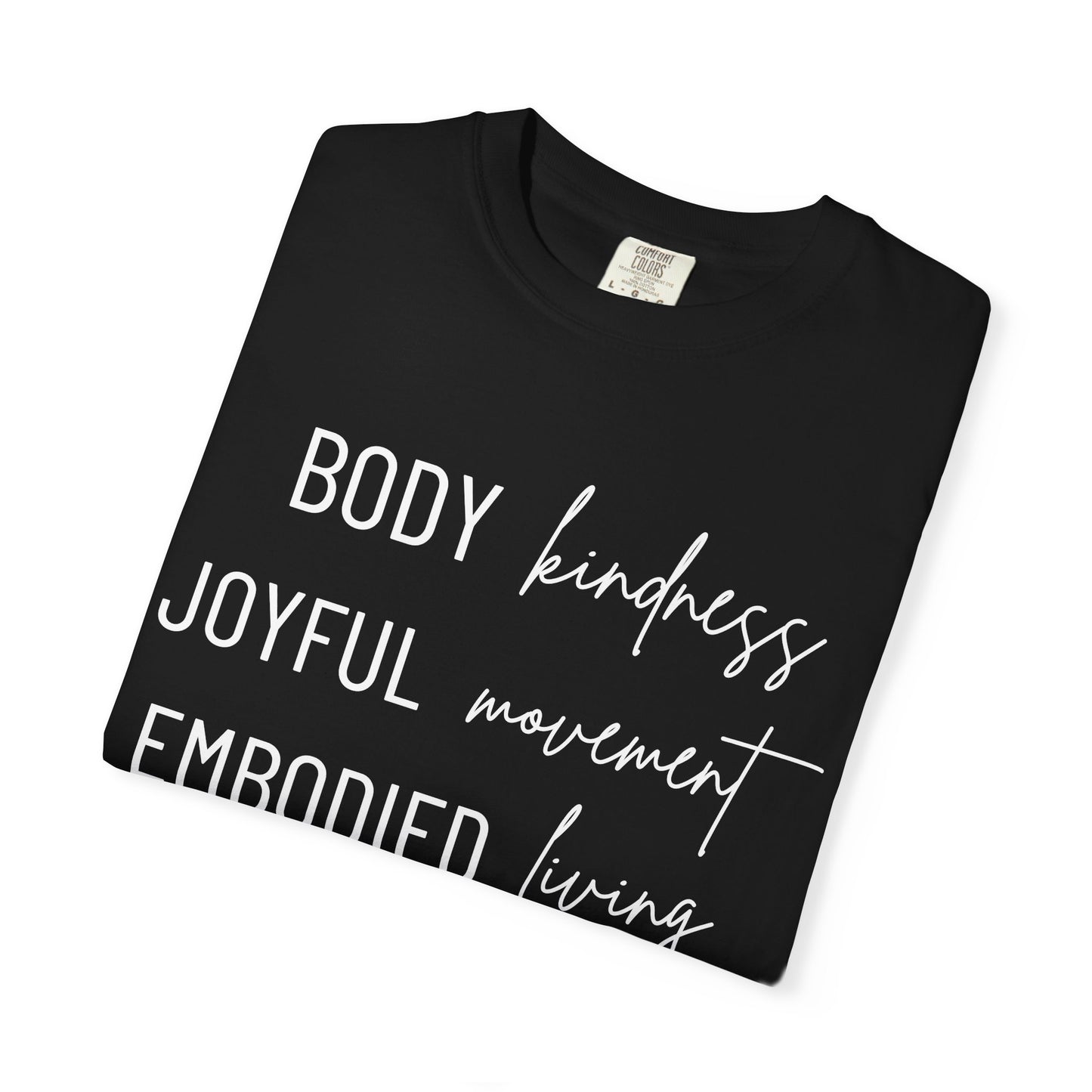 KML Kindness, Movement, Living T-shirt| Comfort Colors