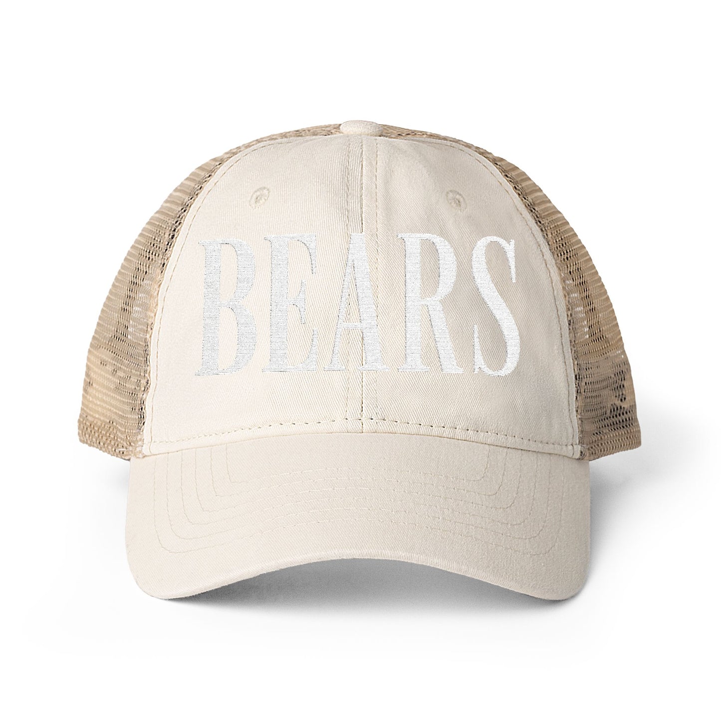 BEARS Washed Mesh-Back Cap