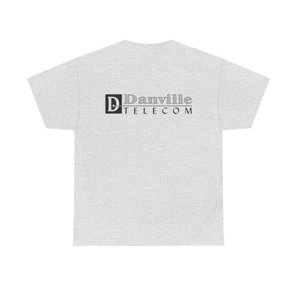 Danville Telecom Gildan Tee: Black Logo