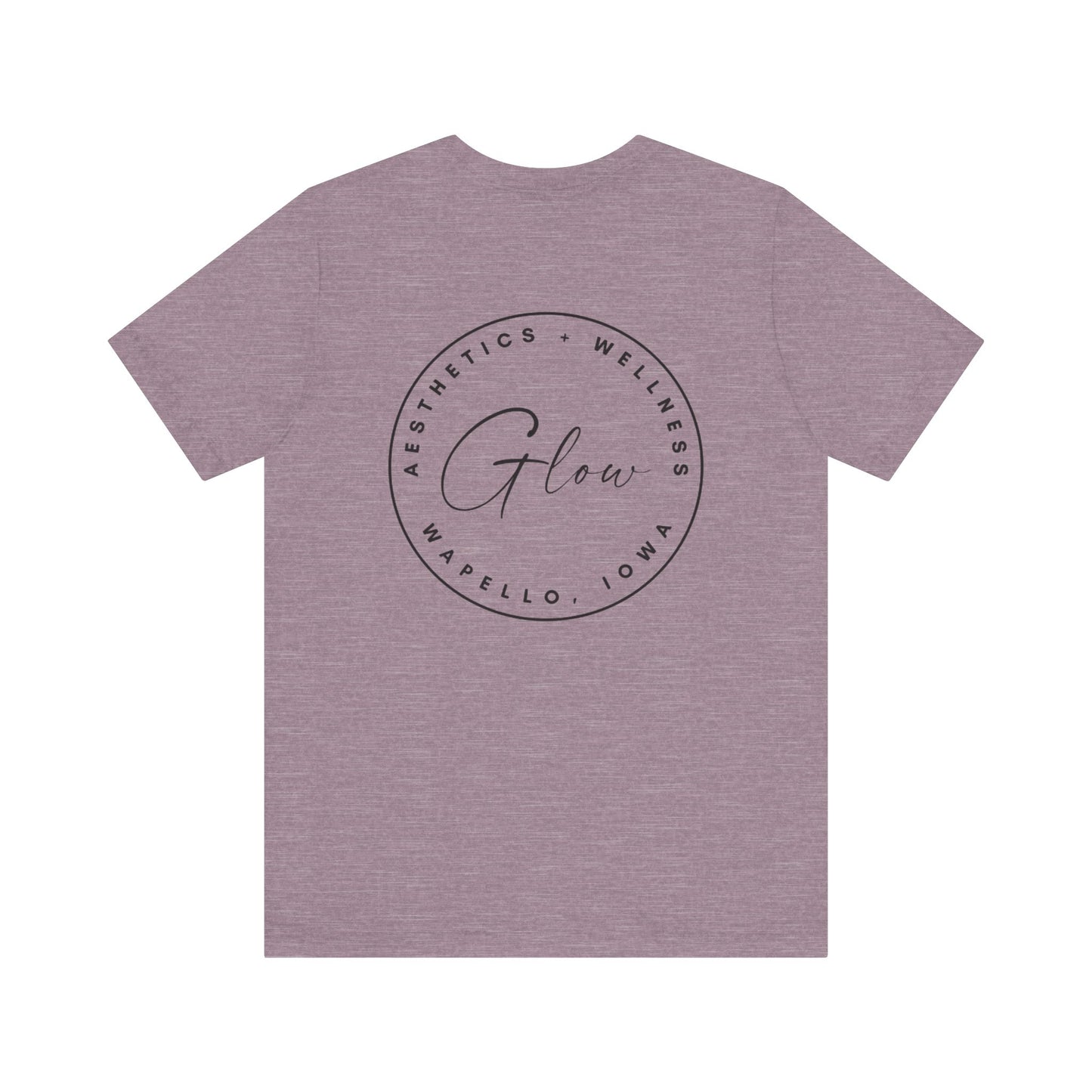 Glow Circle Logo FRONT/BACK | Bella Canvas