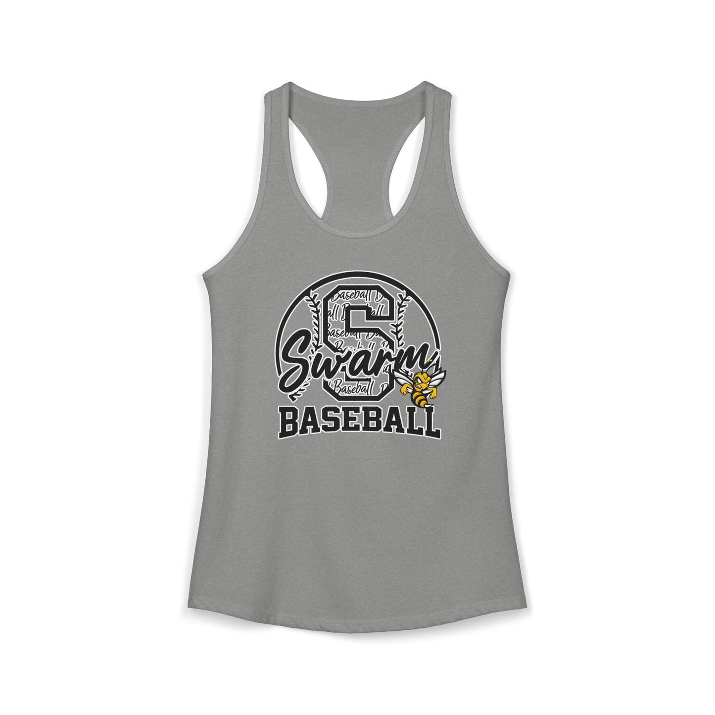 Swarm "S" Baseball Women's Racerback Tank | Next Level