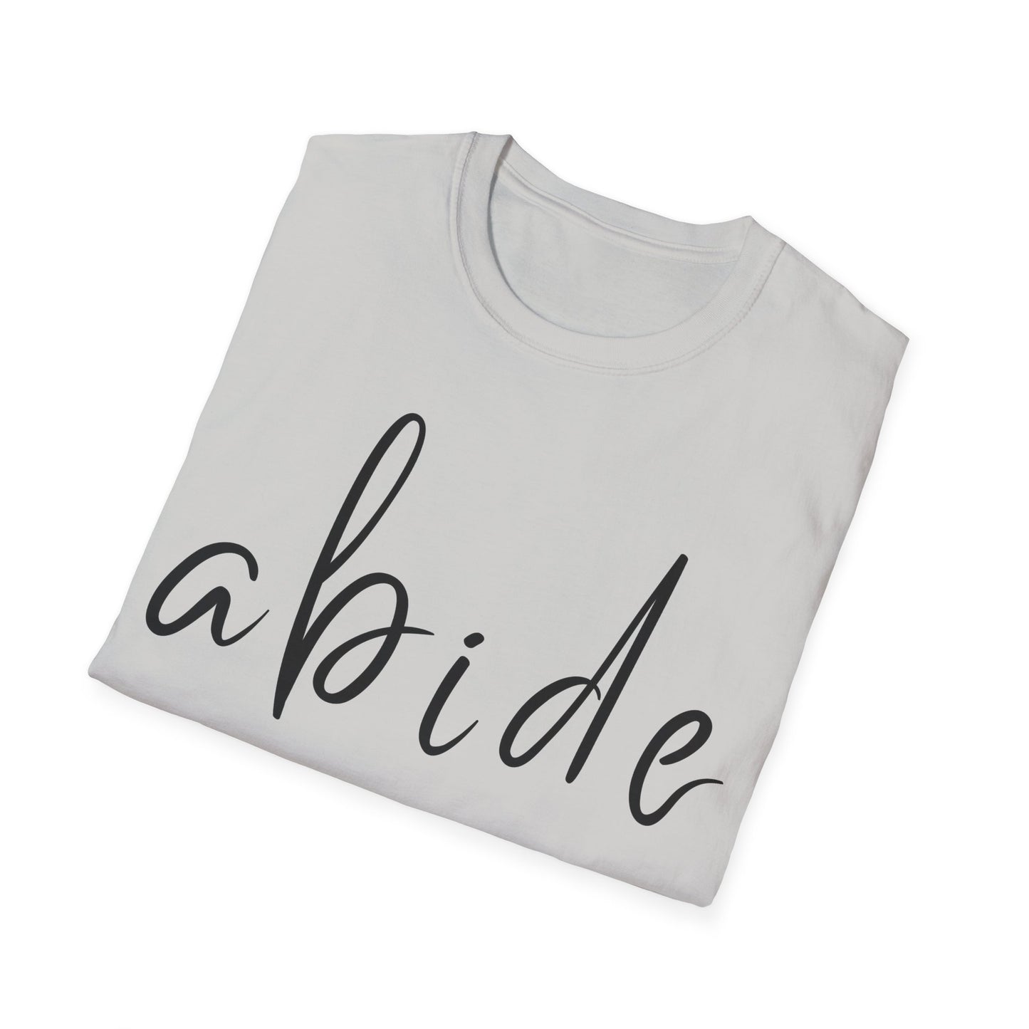 Abide JOHN 15:4 ADULT Tee | Gildan Softstyle