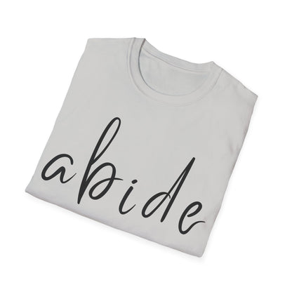 Abide JOHN 15:4 ADULT Tee | Gildan Softstyle