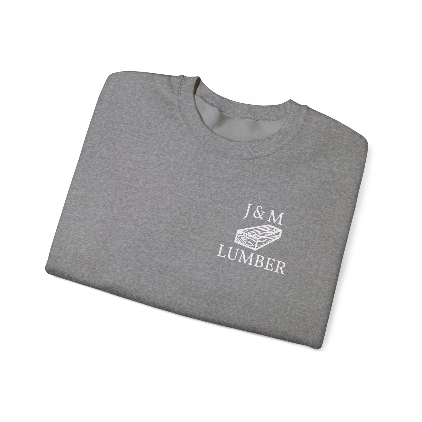 J&M Lumber Crewneck Sweatshirt - SEPT TOP SELLER