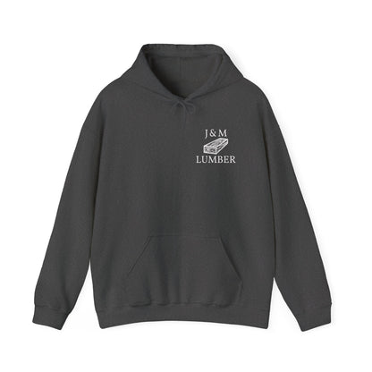 J&M Lumber Hooded Sweatshirt