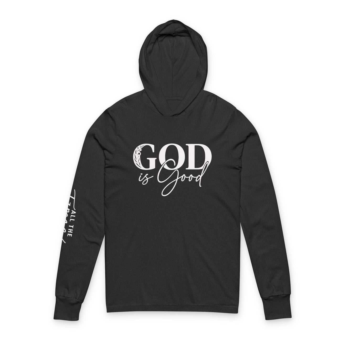 God is Good Hooded Long Sleeve | Bella Canvas
