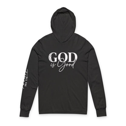 God is Good Hooded Long Sleeve | Bella Canvas