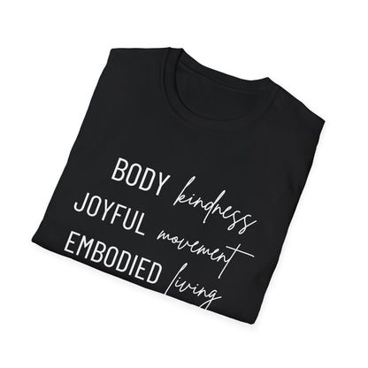 KML Kindness, Movement, Living T-Shirt | Gildan Softstyle