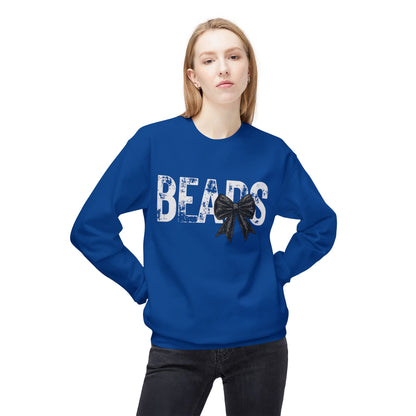 Danville Bears | Mascot Bow | Adult Crewneck | Gildan