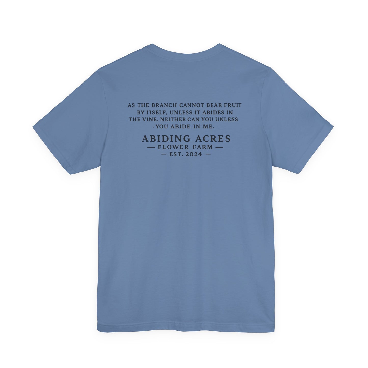 Abide in Me ADULT Tee | Bella Canvas