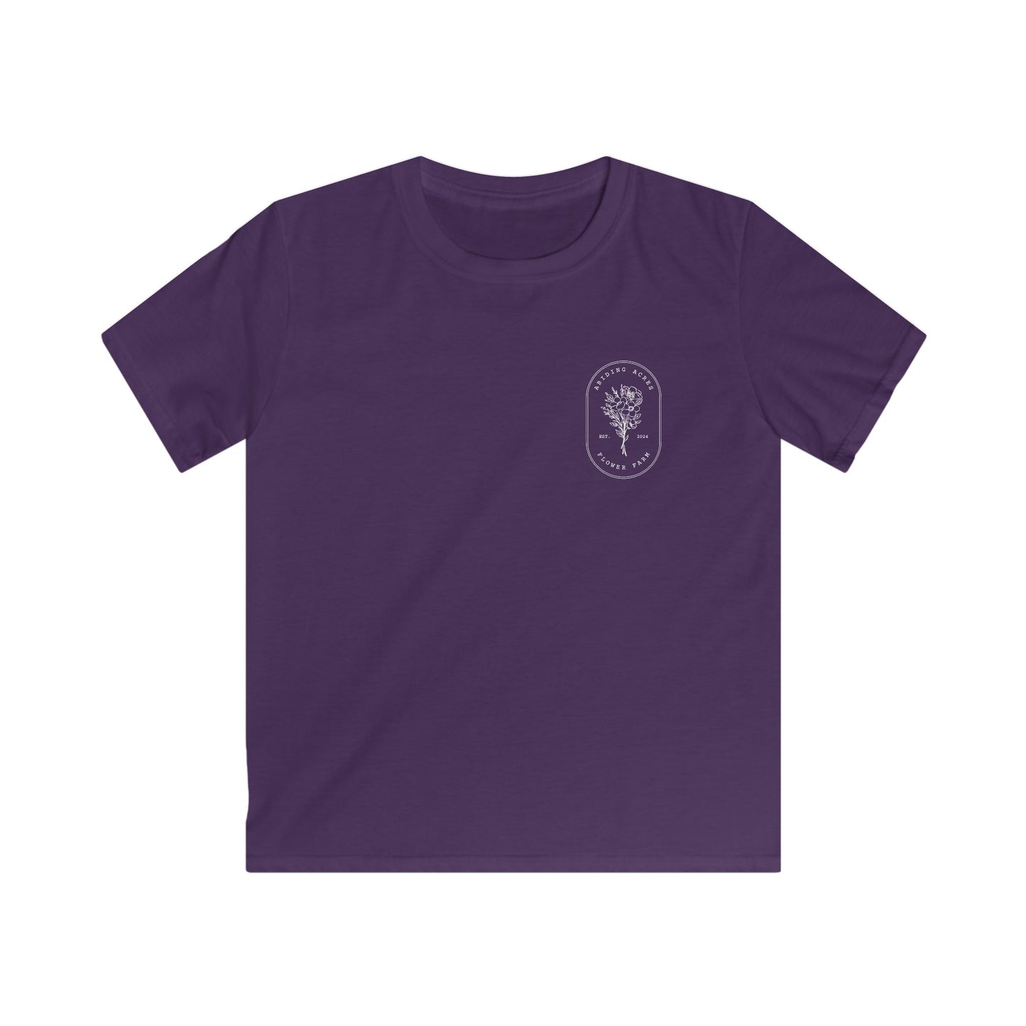 Abiding Acres YOUTH Tee | Gildan Softstyle