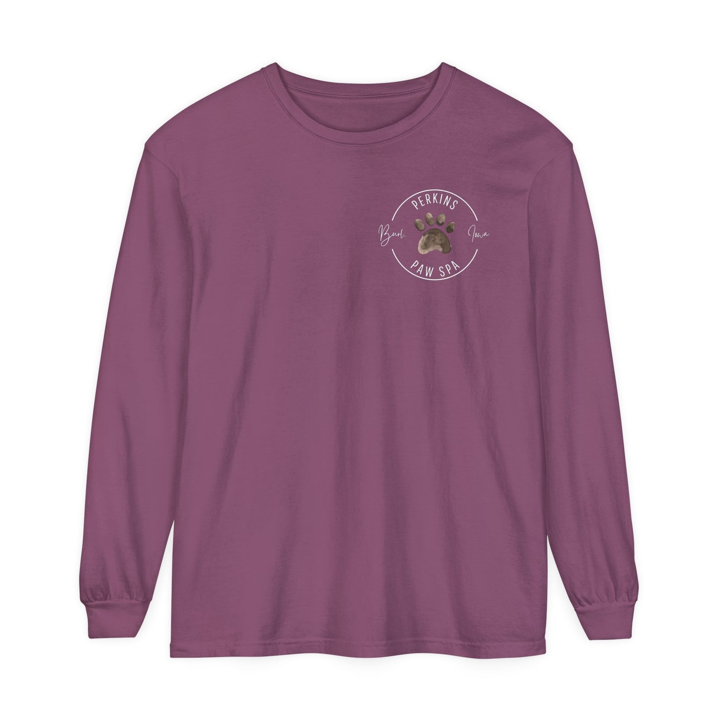 Perkins Paw Spa Long Sleeve Front/Back (2)