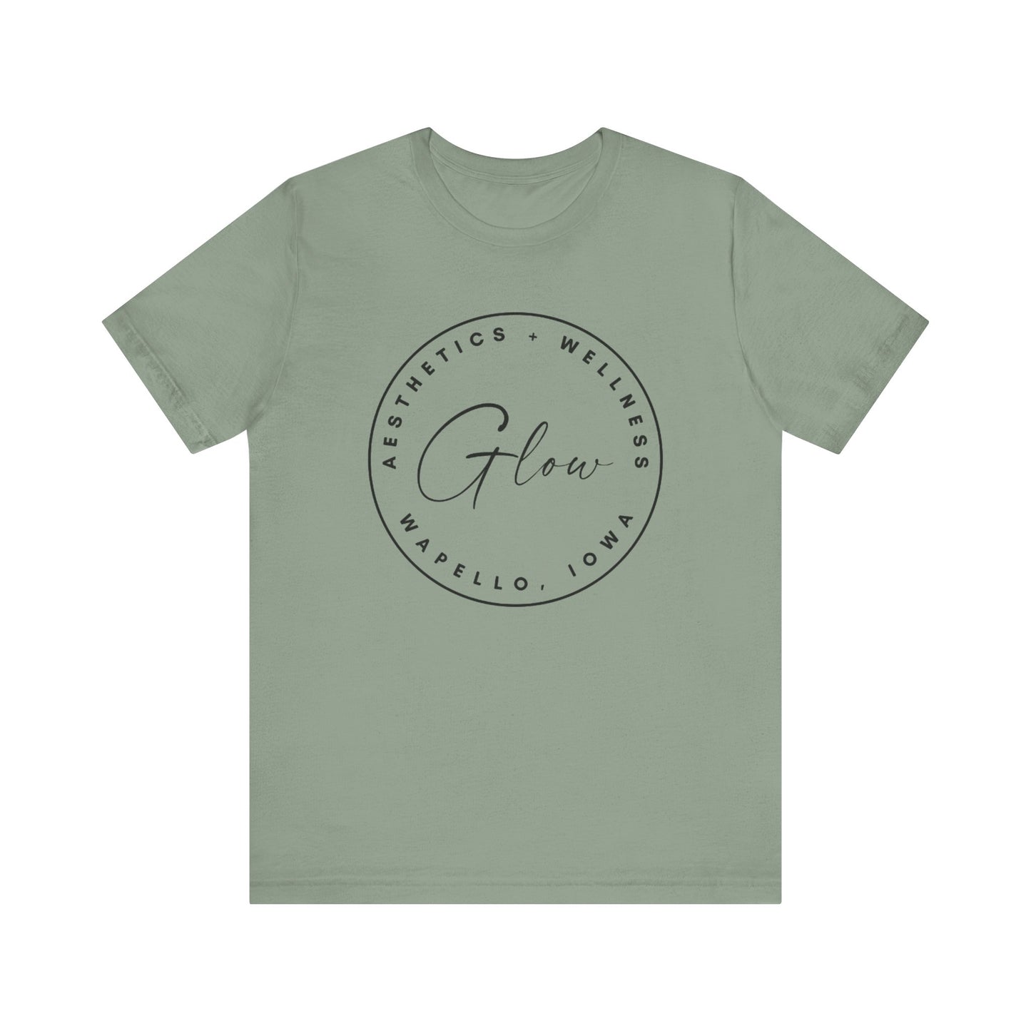 Glow Circle Logo FRONT | Bella Canvas