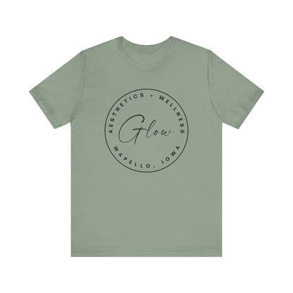 Glow Circle Logo FRONT | Bella Canvas