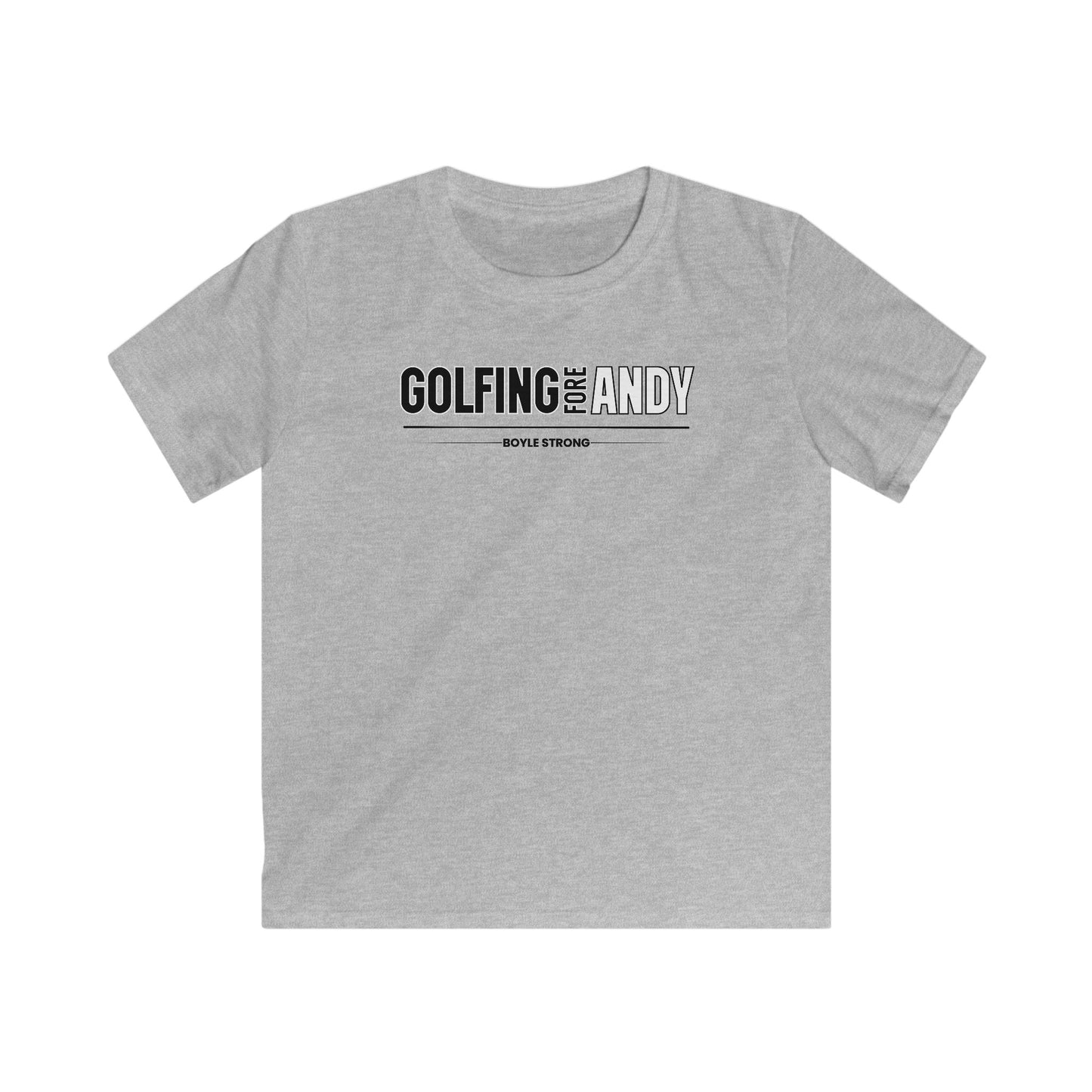 Golfing Fore Andy YOUTH Tee | Gildan Softstyle